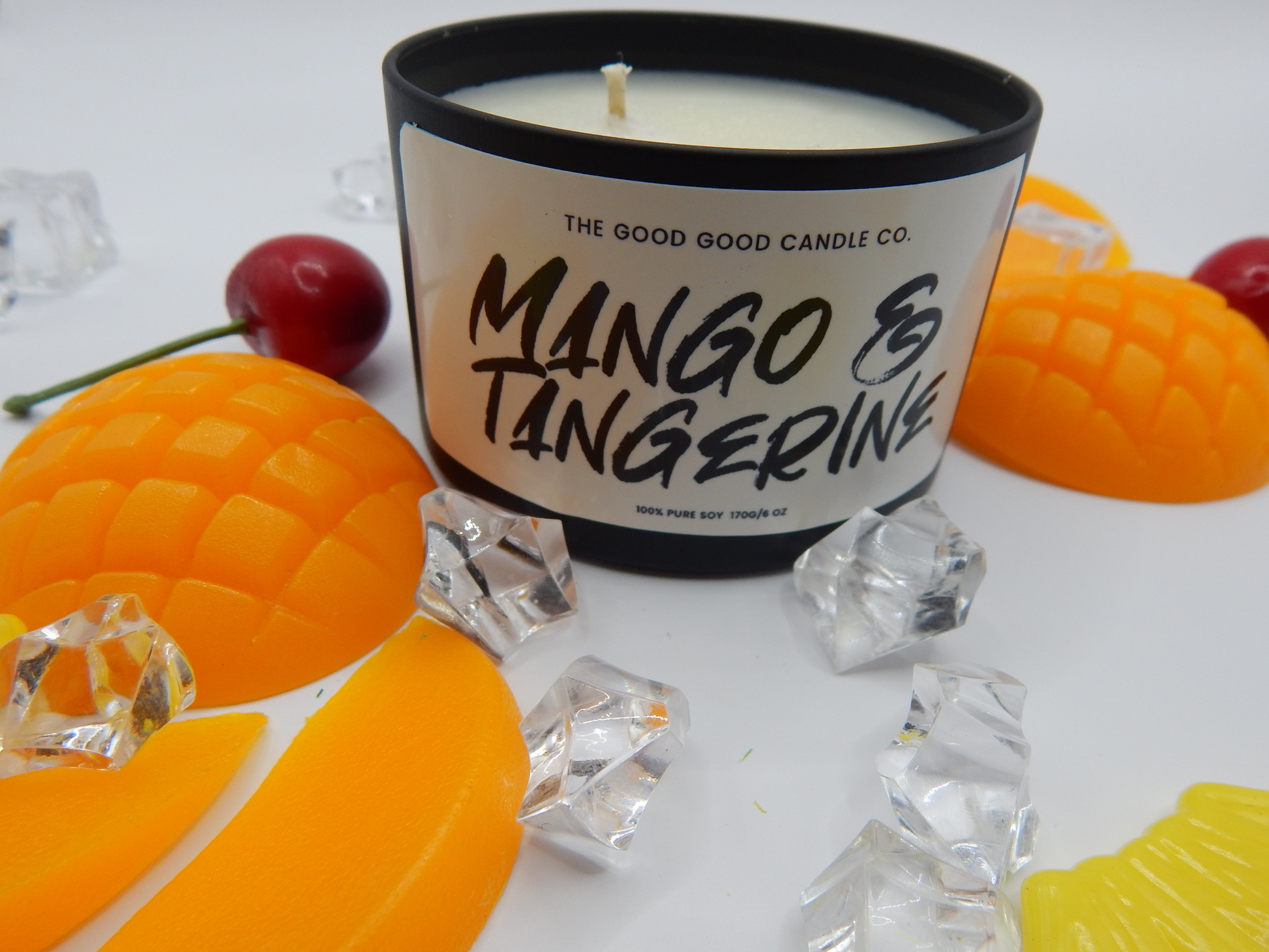 Mango & Tangerine Premium Soy Candle