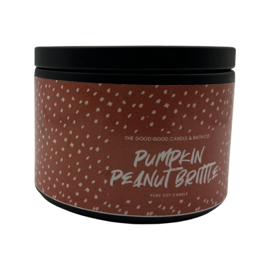 Pumpkin Peanut Brittle Premium Soy Candle