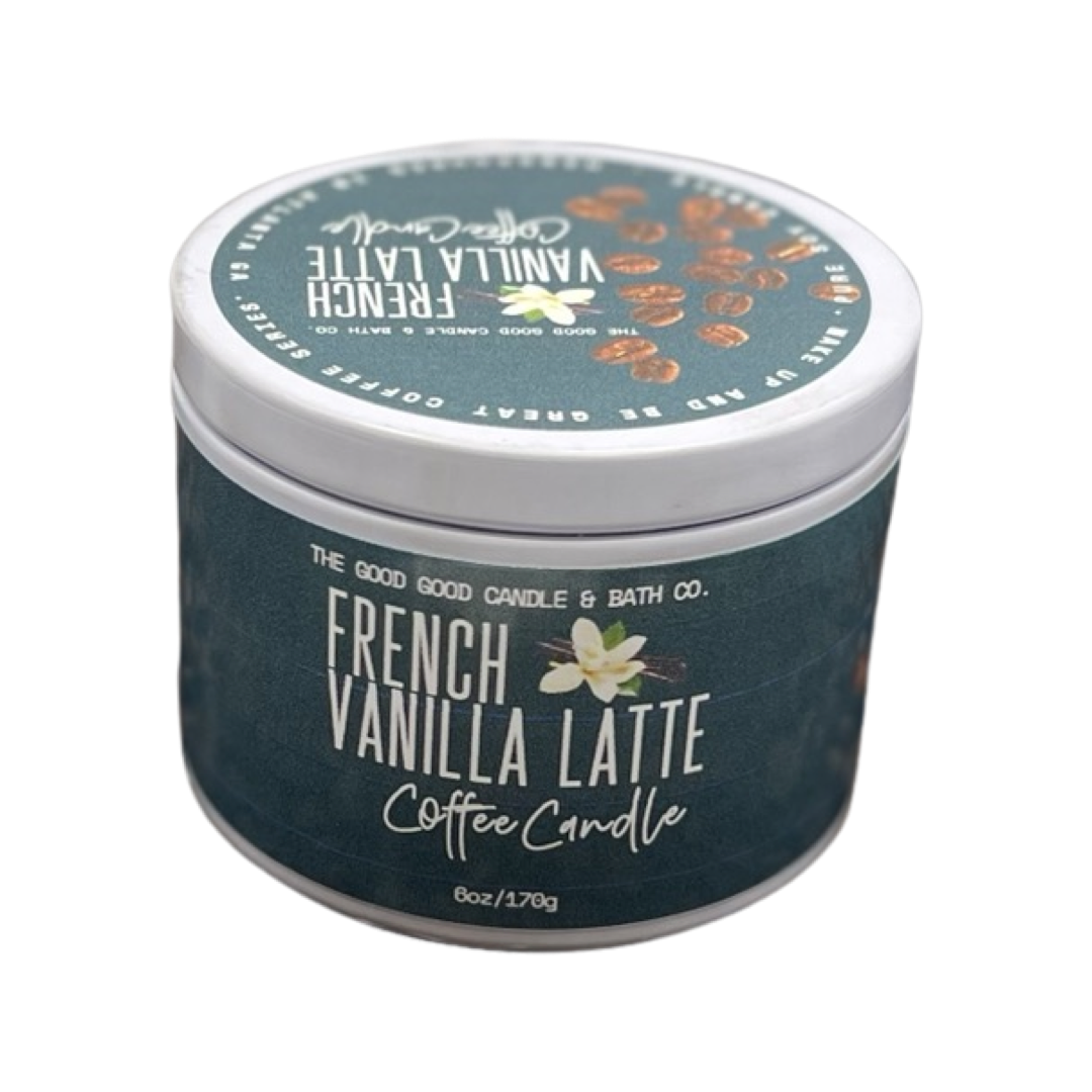 French Vanilla Latte Premium Soy Candle