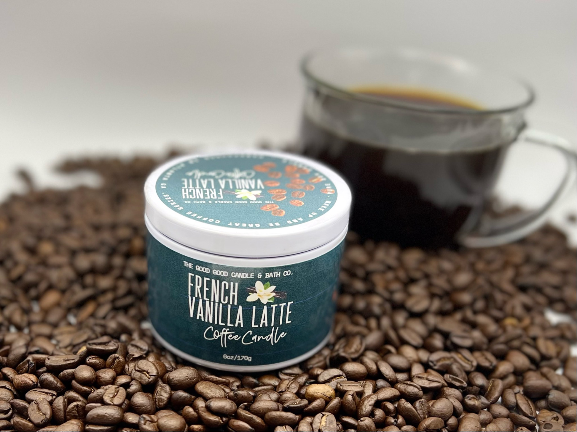 French Vanilla Latte Premium Soy Candle