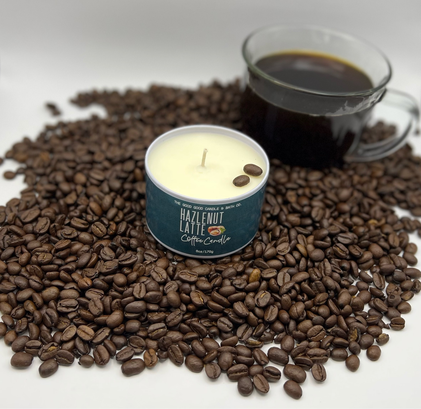 Hazlenut Latte Premium Soy Candle