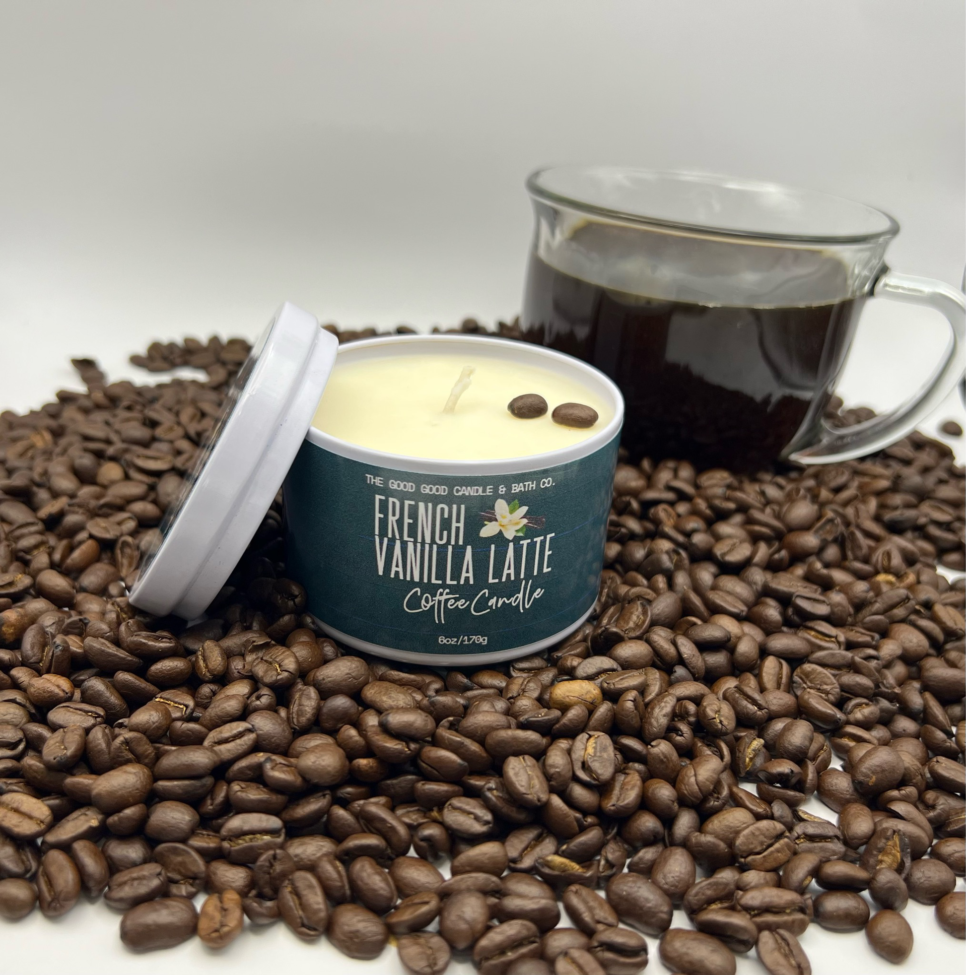 French Vanilla Latte Premium Soy Candle