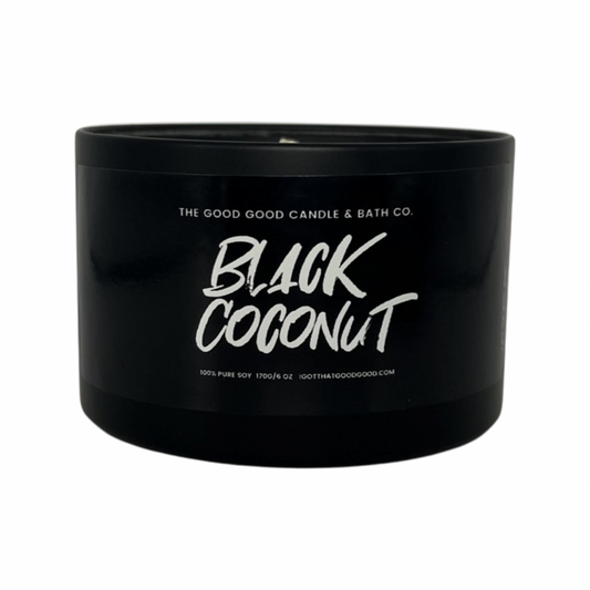 Black Coconut Noir Premium Soy Candle