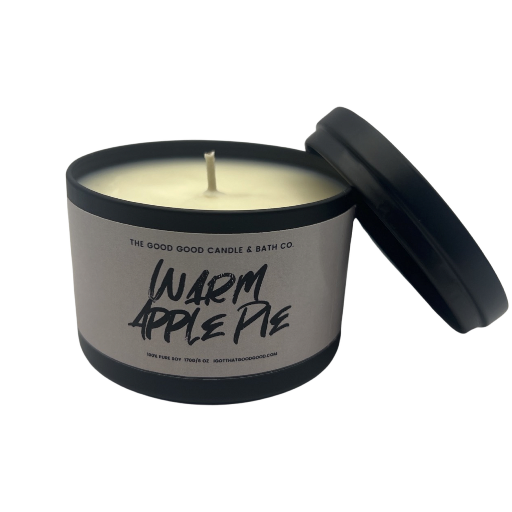 Warm Baked Apple Pie Premium Soy Candle