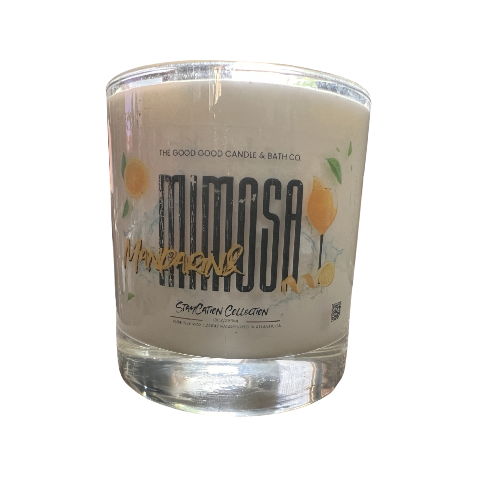 Mimosa & Mandarin Premium Soy Candle