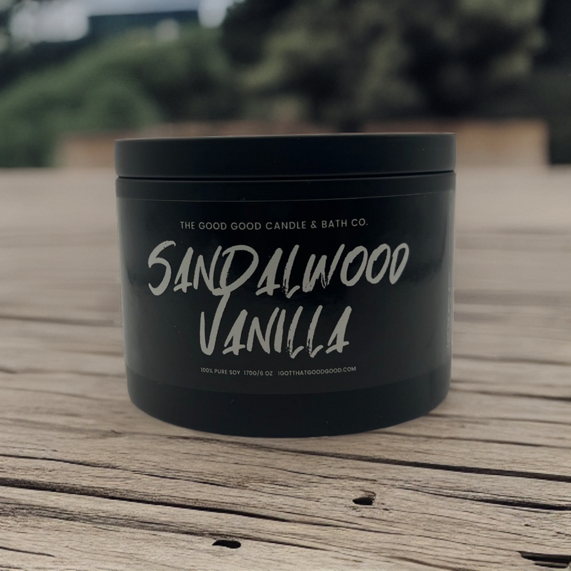 Sandalwood Vanilla Premium Soy Candle