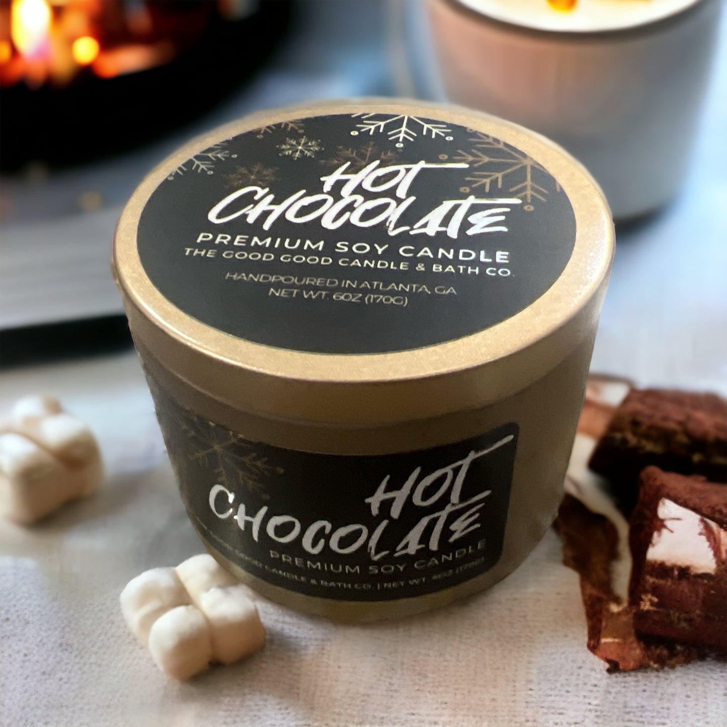 Hot Chocolate Premium Soy Candle