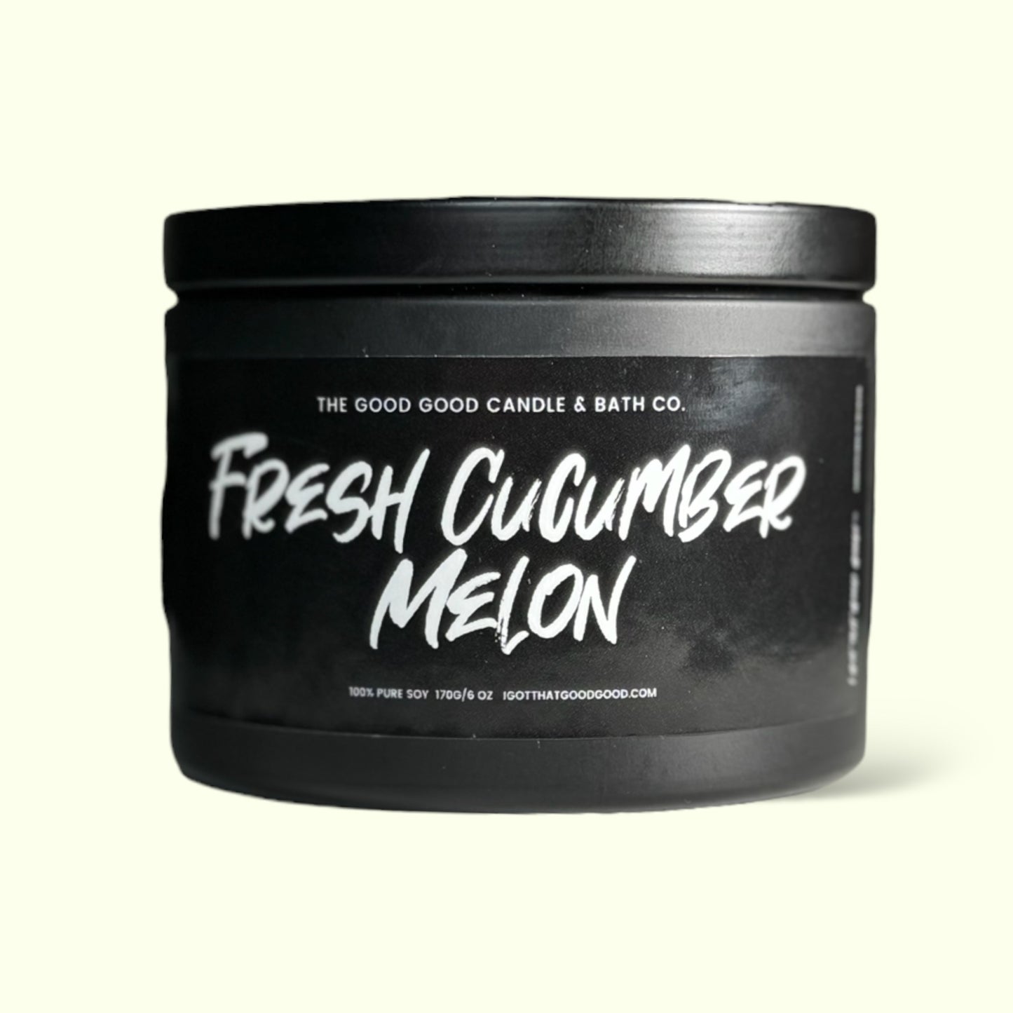 Fresh Cucumber Melon Premium Soy Candle